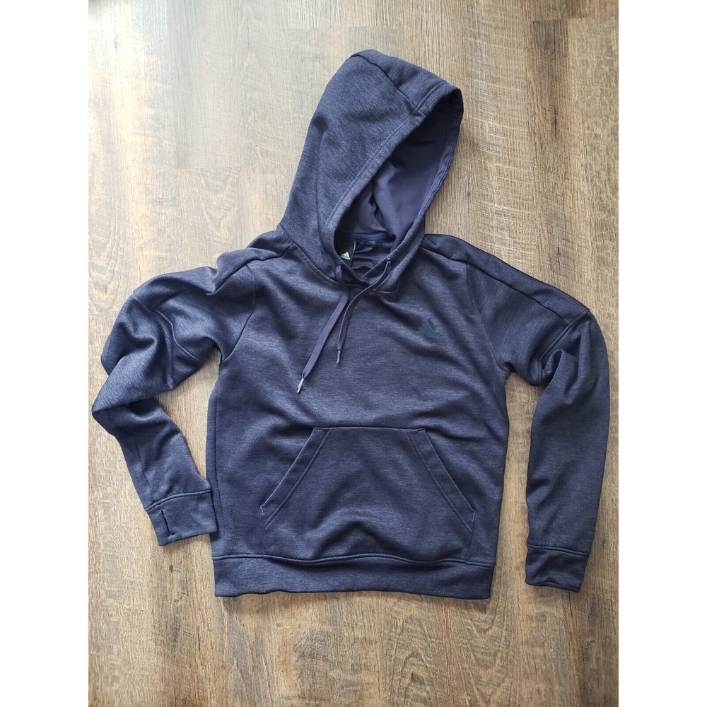 Adidas Dark Purple Hoodie Pullover Mens S
